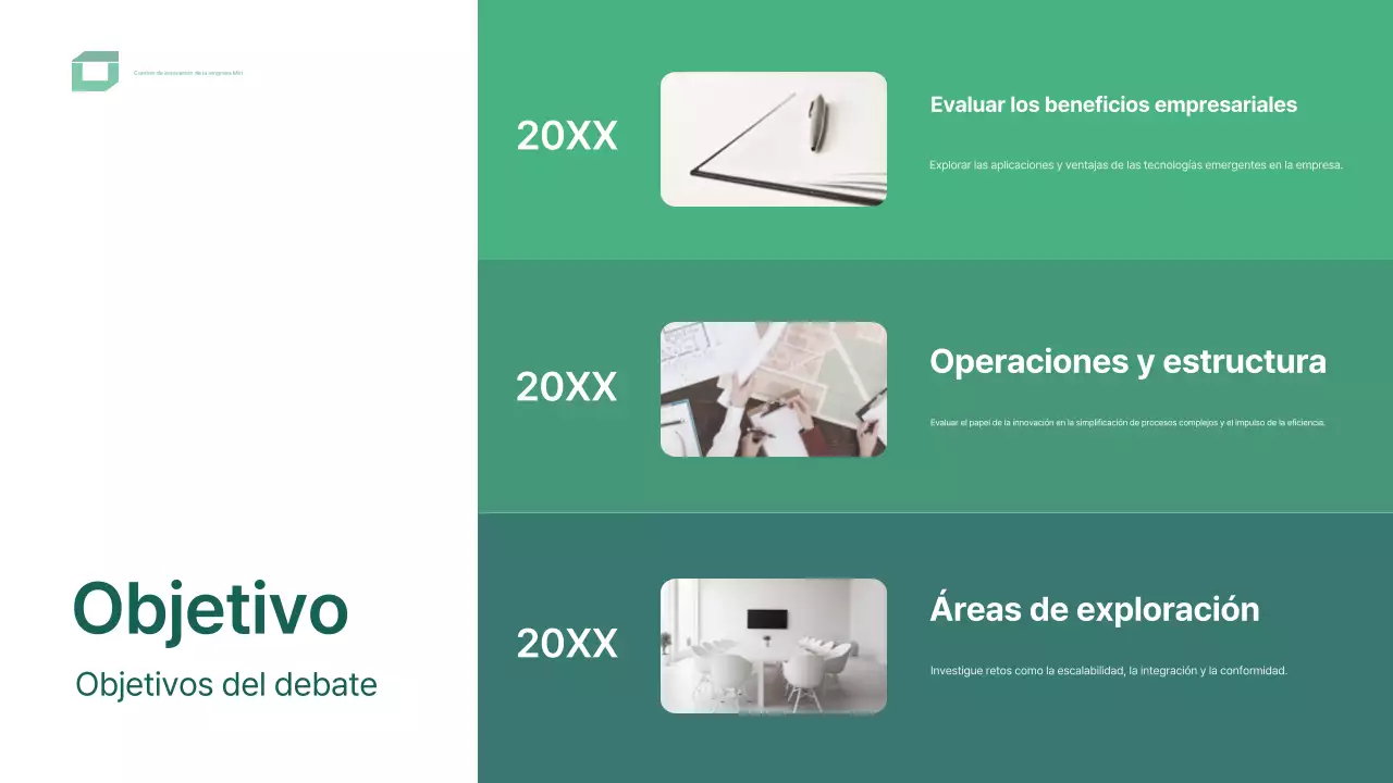 diseño moderno y ecológico para conferencias