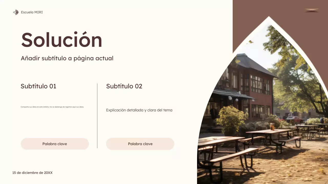 beige clase de educación moderna