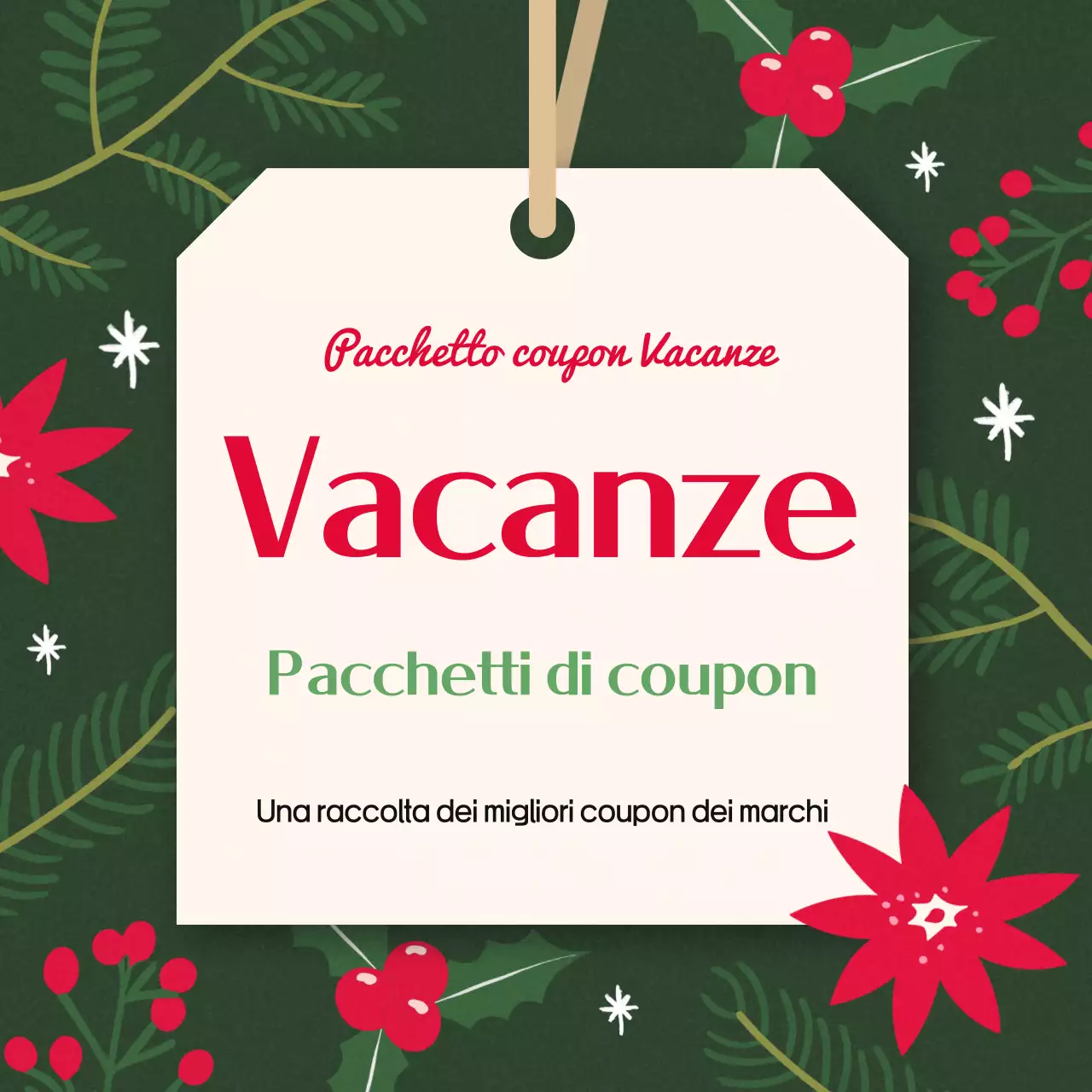 Promozione del coupon Green Retro