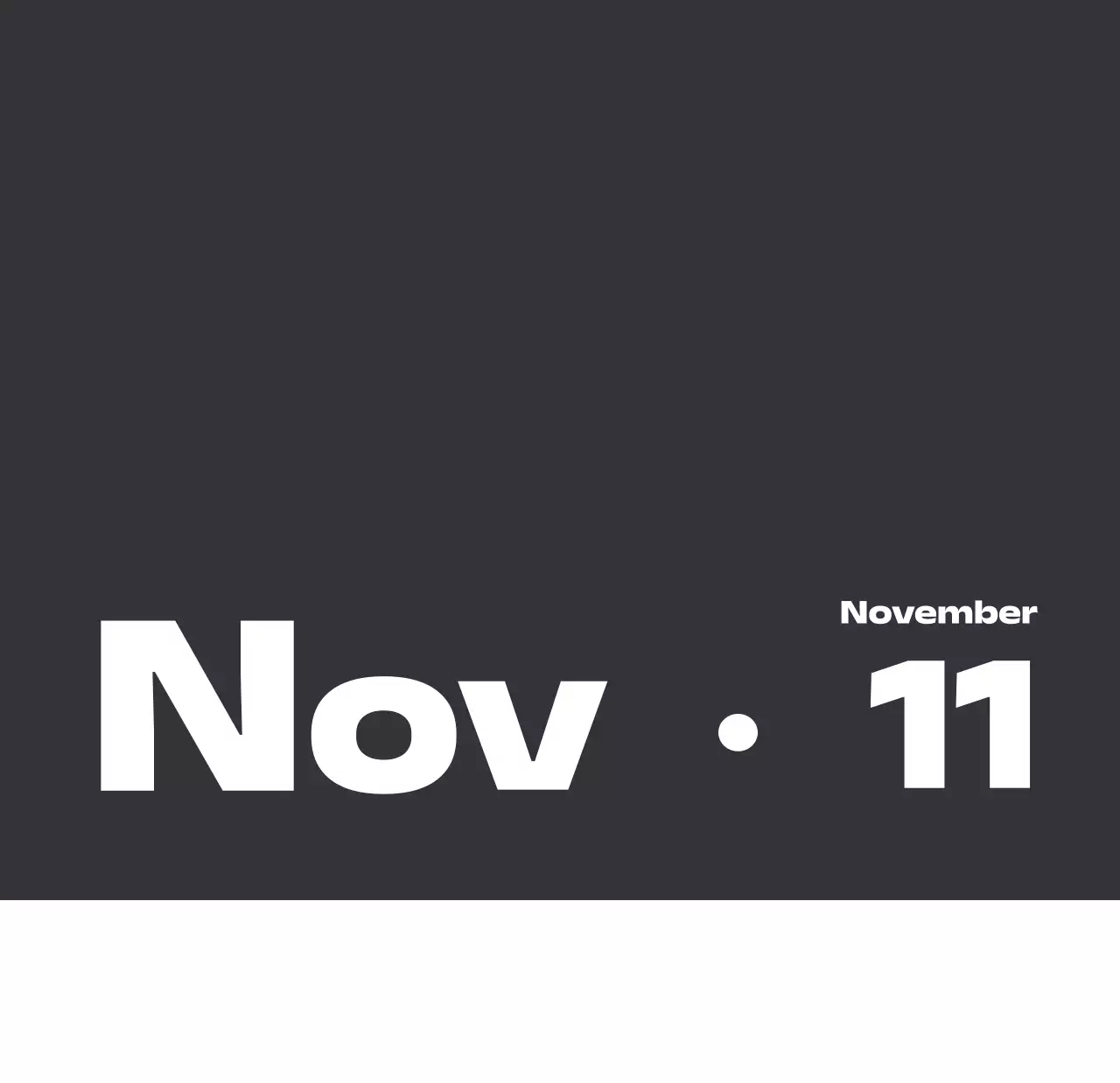 黒と白のモダンな2025年カレンダー