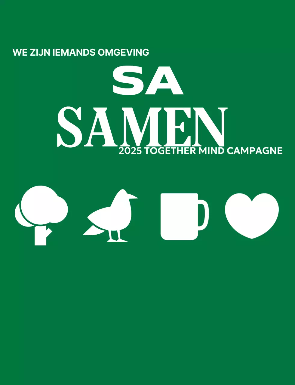 Eenvoudige milieucampagnes met pictogrammen