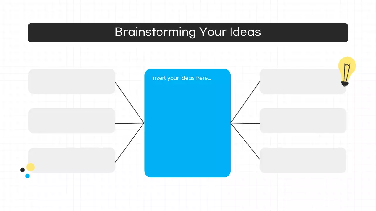 Blue Modern Brainstorming Guide Presentation