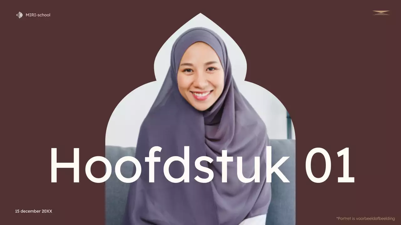 beige modern onderwijs klas