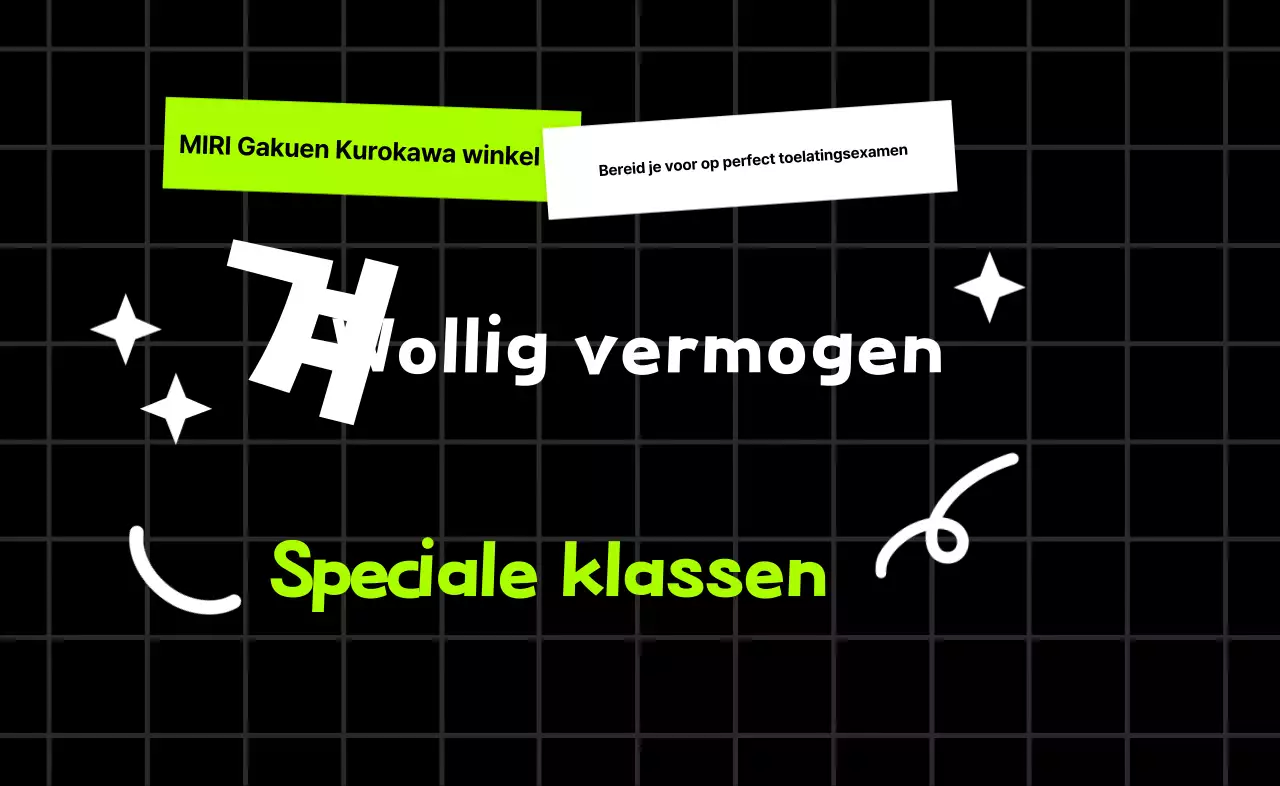 Promoot je moderne onderwijsadvertentie met een kitscherig lettertype