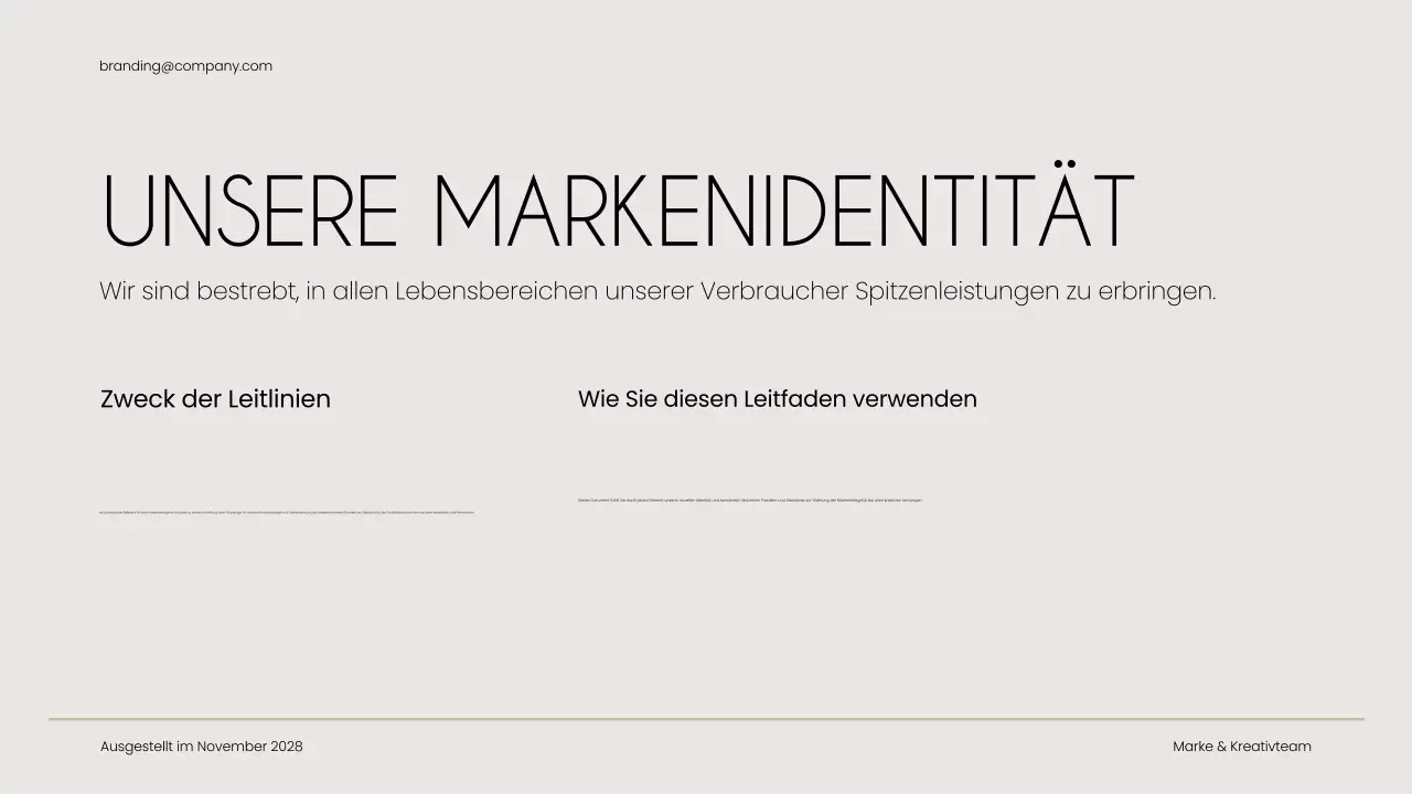 beige modern brand guide