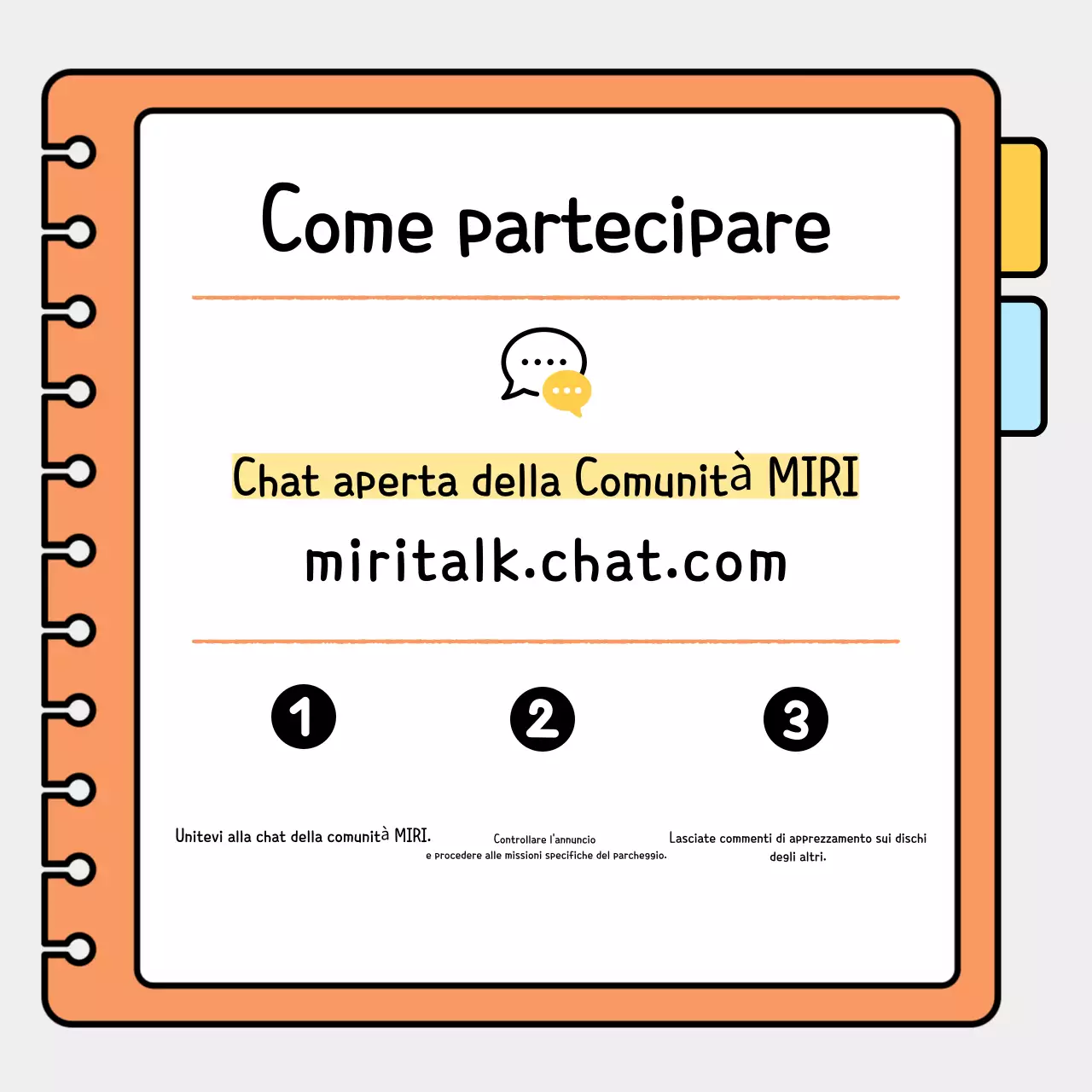 Diario semplice arancione Diario