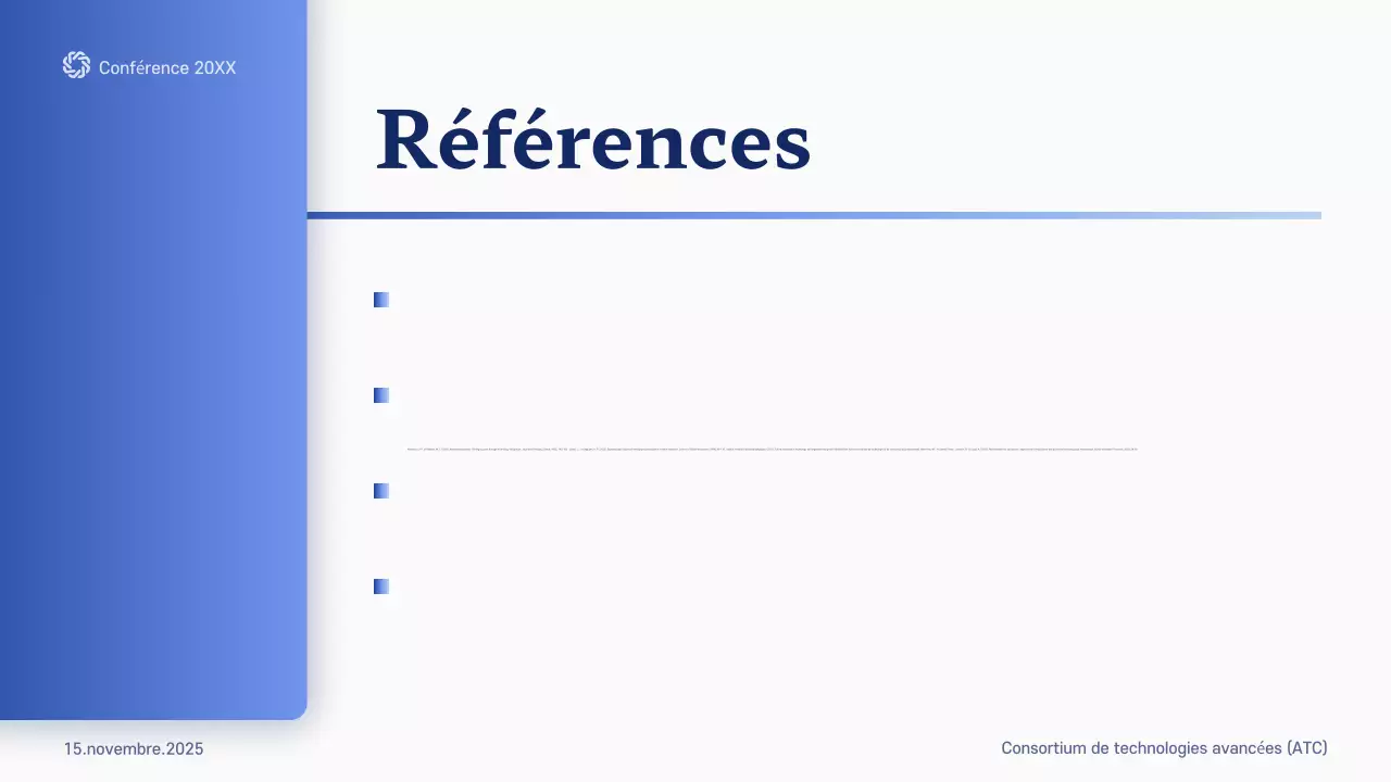 annonce de la conférence blue modern future