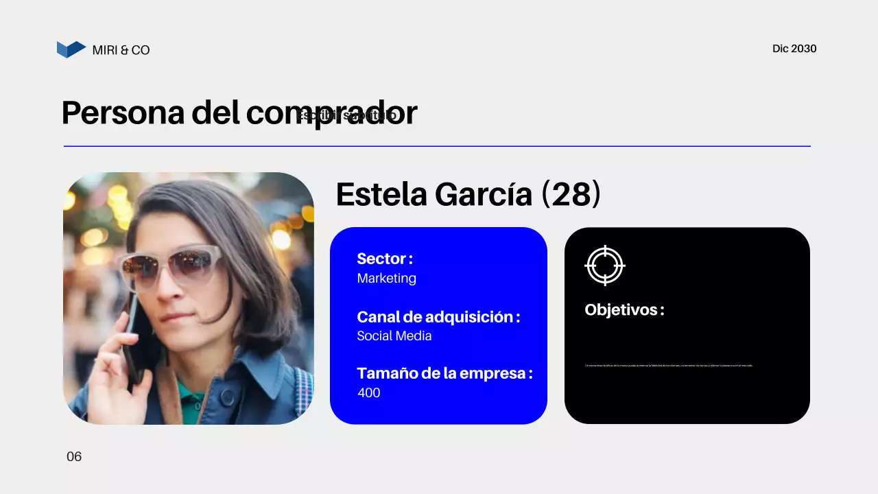 Plan de empresa Blue Modern