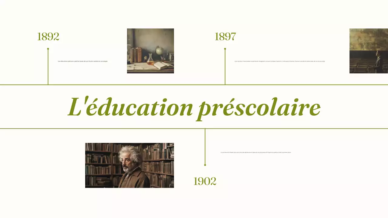 présentation d'une biographie classique verte