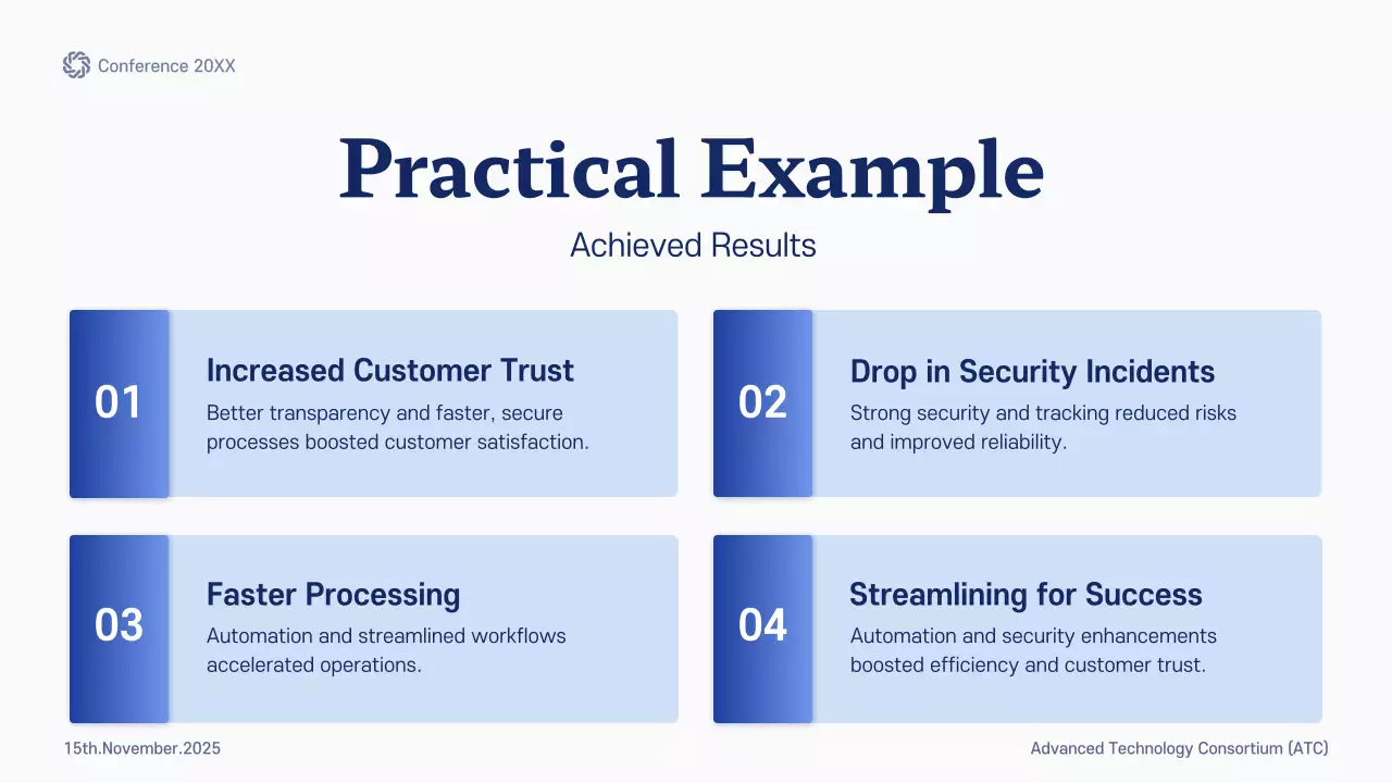 Blue Modern Business Presentation