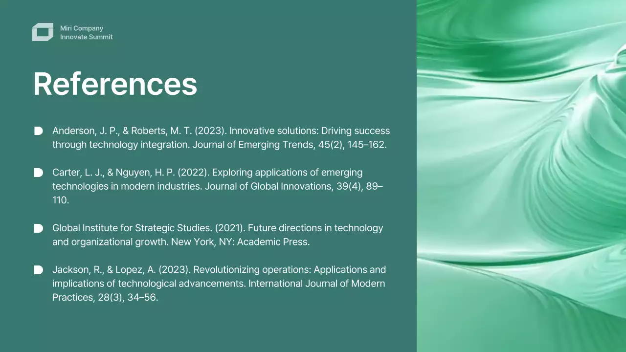 Presentasi Konferensi Mint Modern