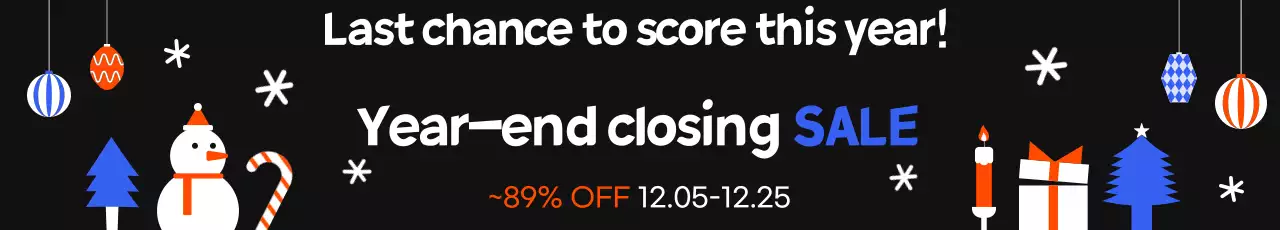 Banner de promoção de venda moderno preto