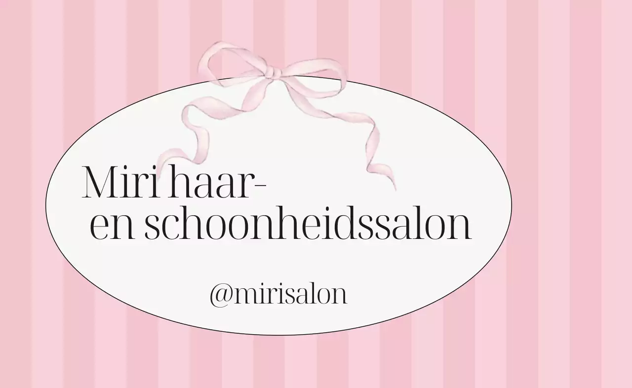 Roze gezellige schoonheidsreclames