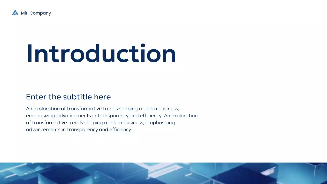 Blue Modern Engineering Presentation