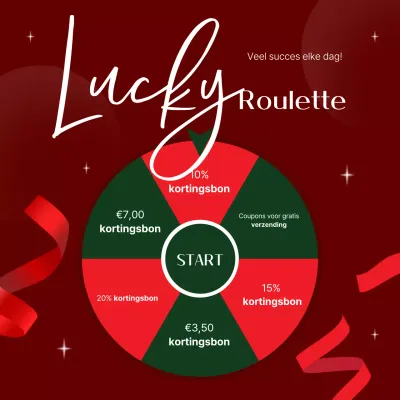 Rood modern promotie-evenement