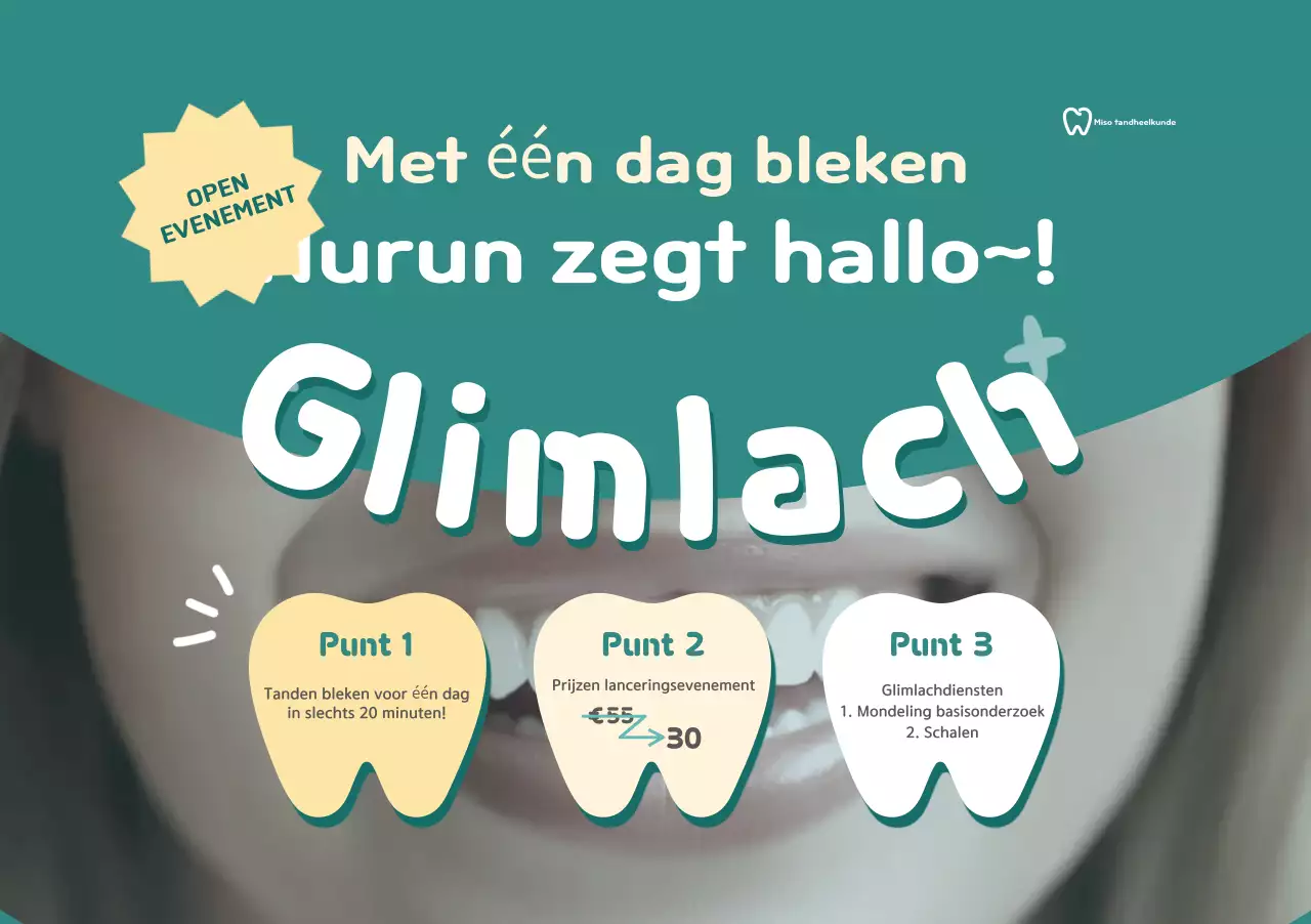 Mint Simpel Tanden Bleken Advertentie