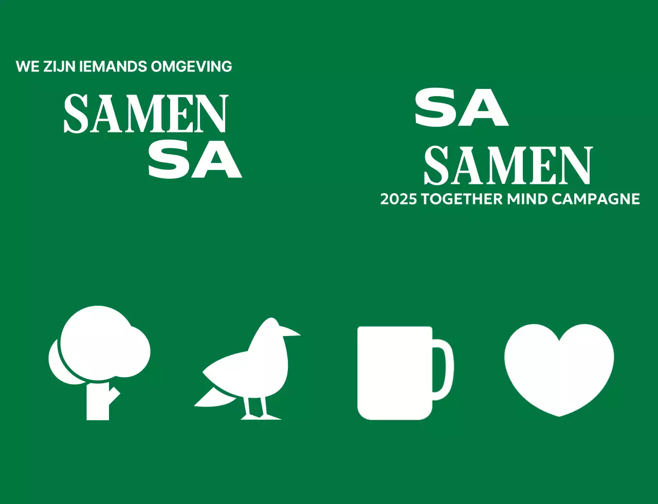 Eenvoudige milieucampagnes met pictogrammen