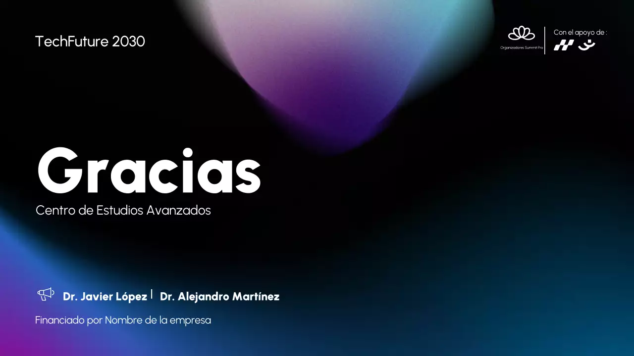 Anuncio de la Conferencia Blue Modern