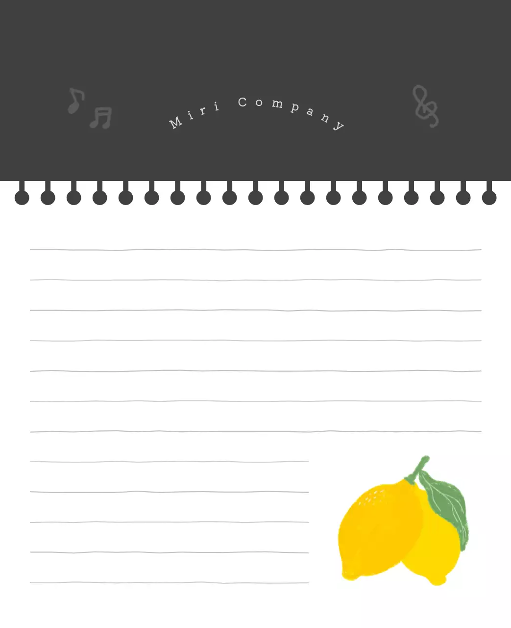 カラフルでかわいいイラストカレンダー