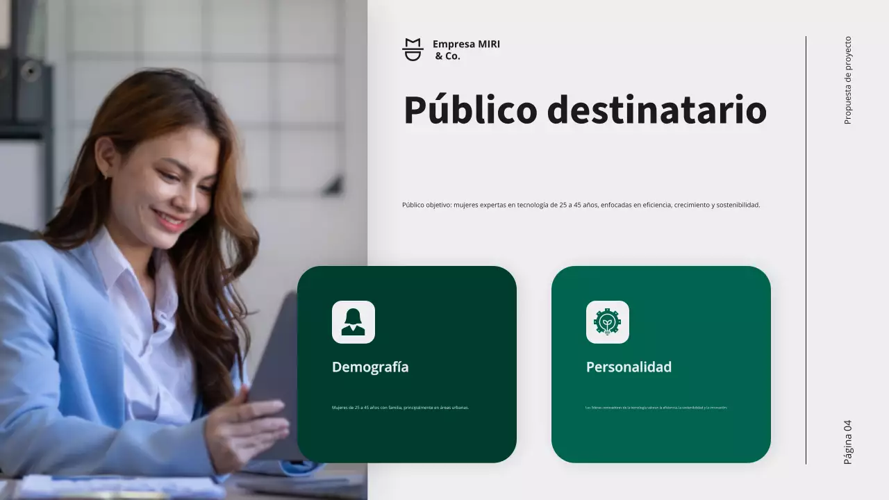 Promoción de propuestas de proyectos empresariales modernos y ecológicos