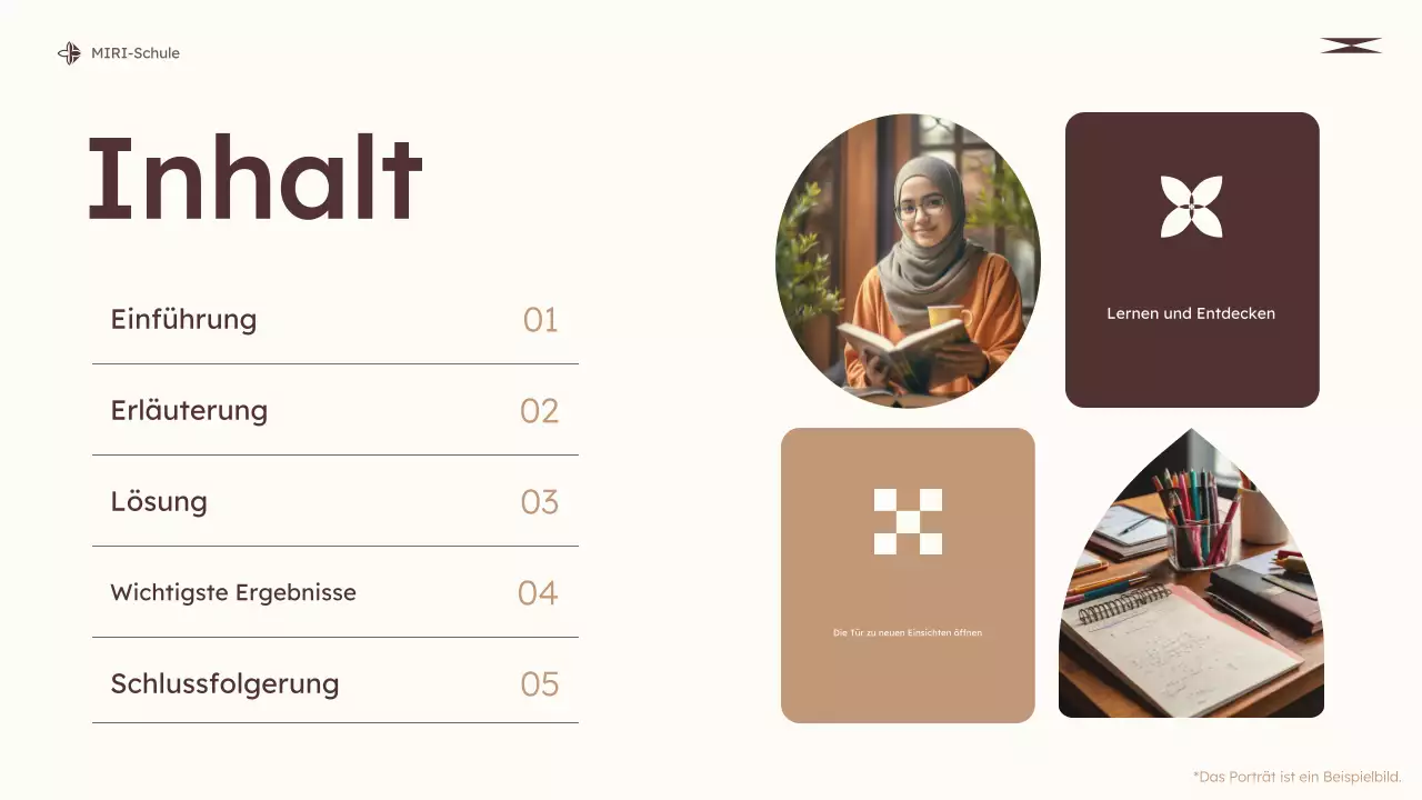 beige modern education class