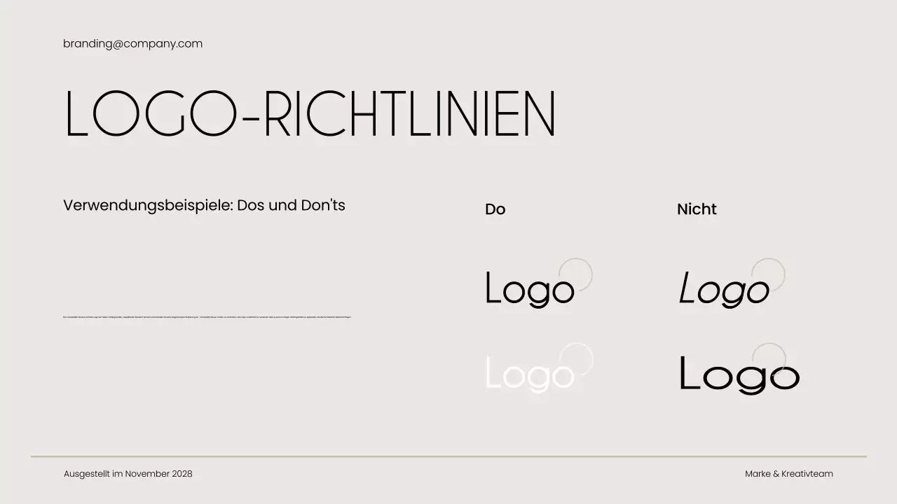 beige modern brand guide