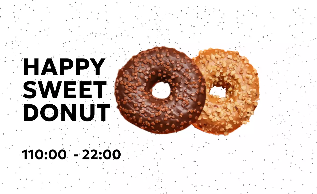 베이지 심플 디저트 광고