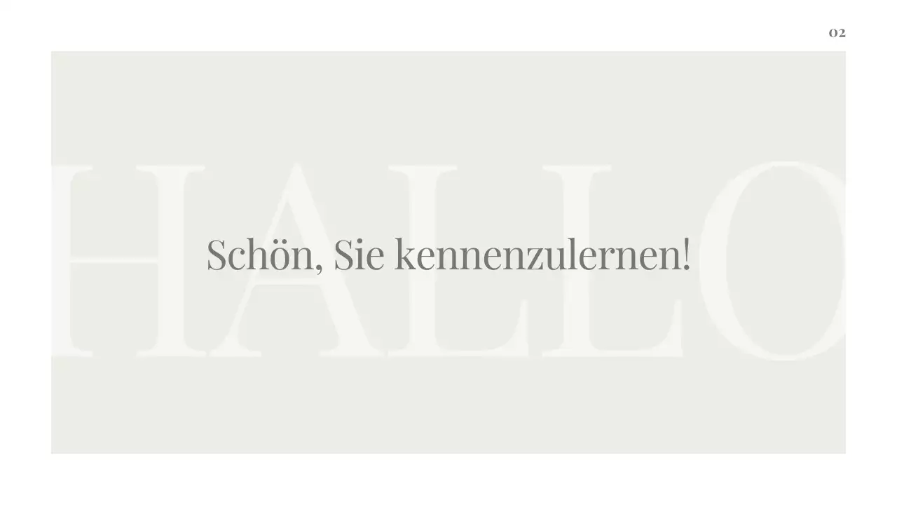 Saubere, ästhetische Über mich-Profil-Einführungspräsentation für Fachleute
