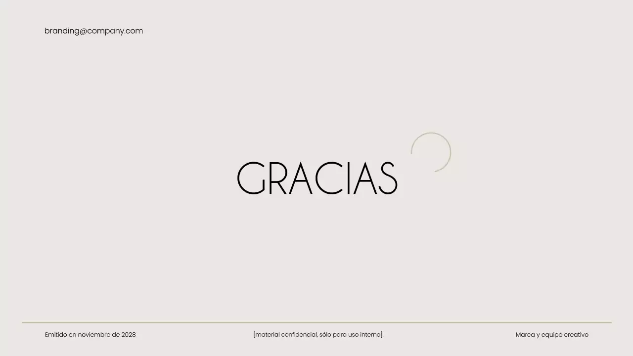 guía de la marca beige modern