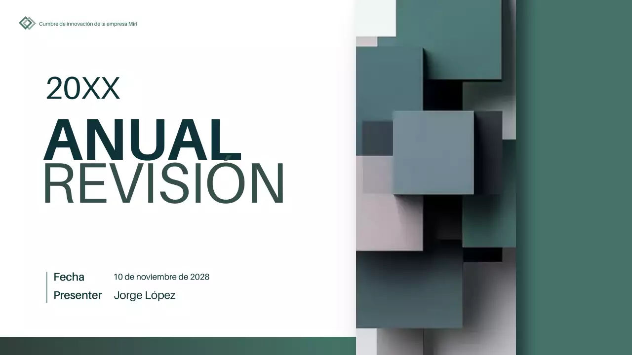 informe anual green minimal plan de empresa