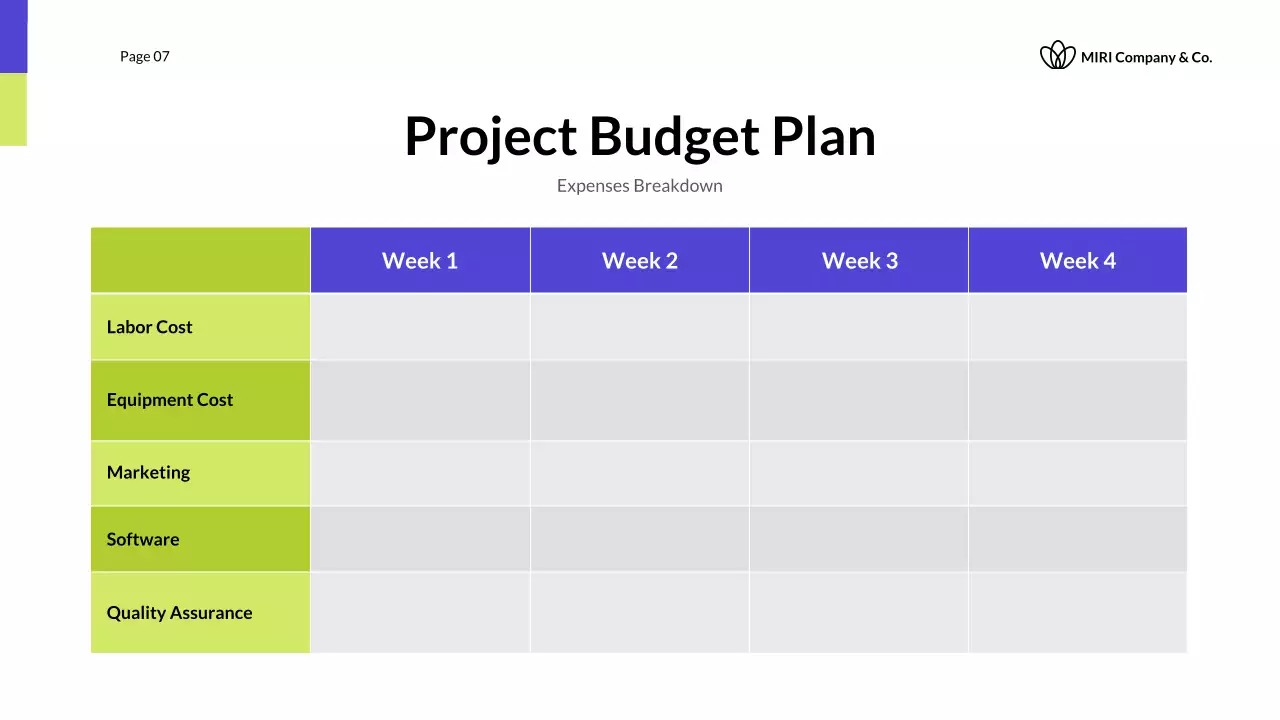 Blue Modern Project Proposal Template Presentation