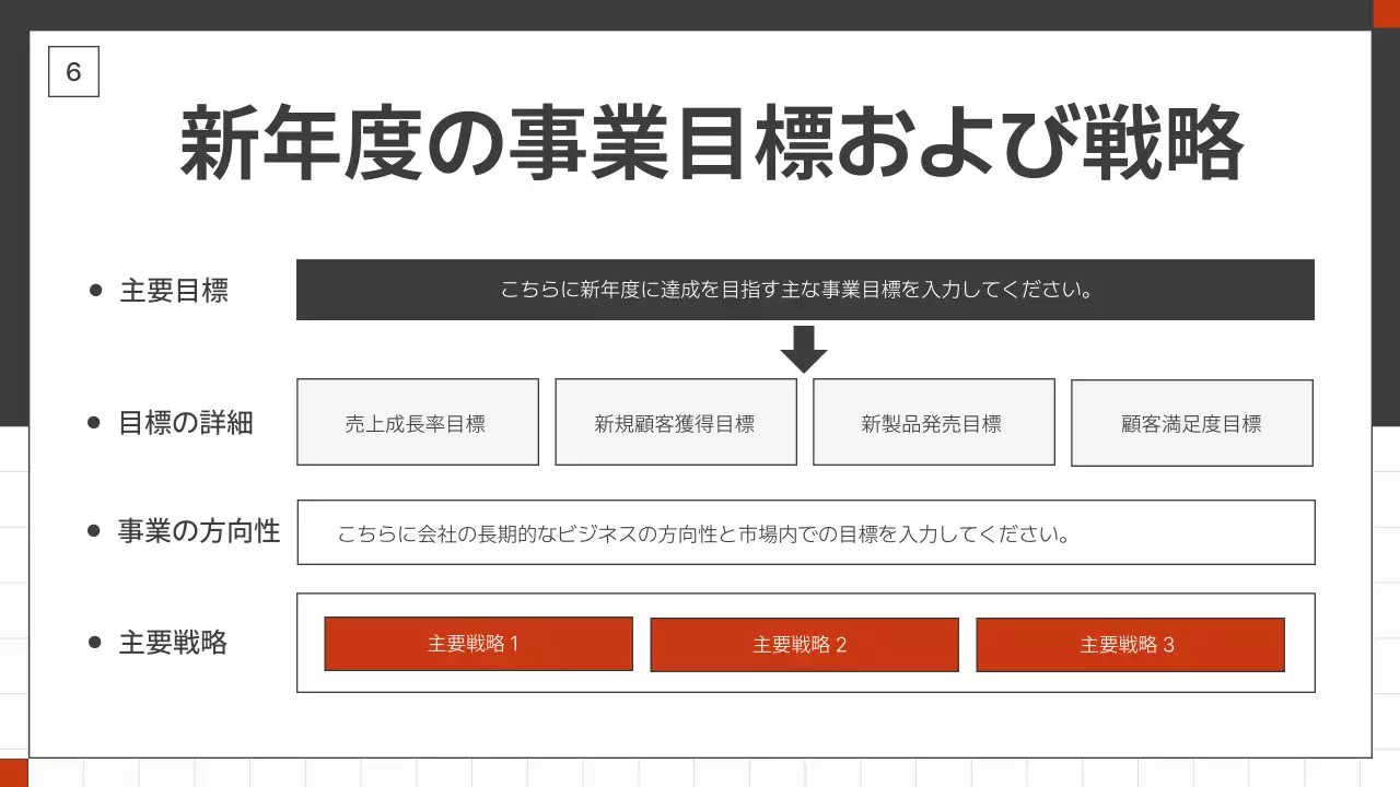 黒 モダン ビジネス 企画書 プレゼンテーション