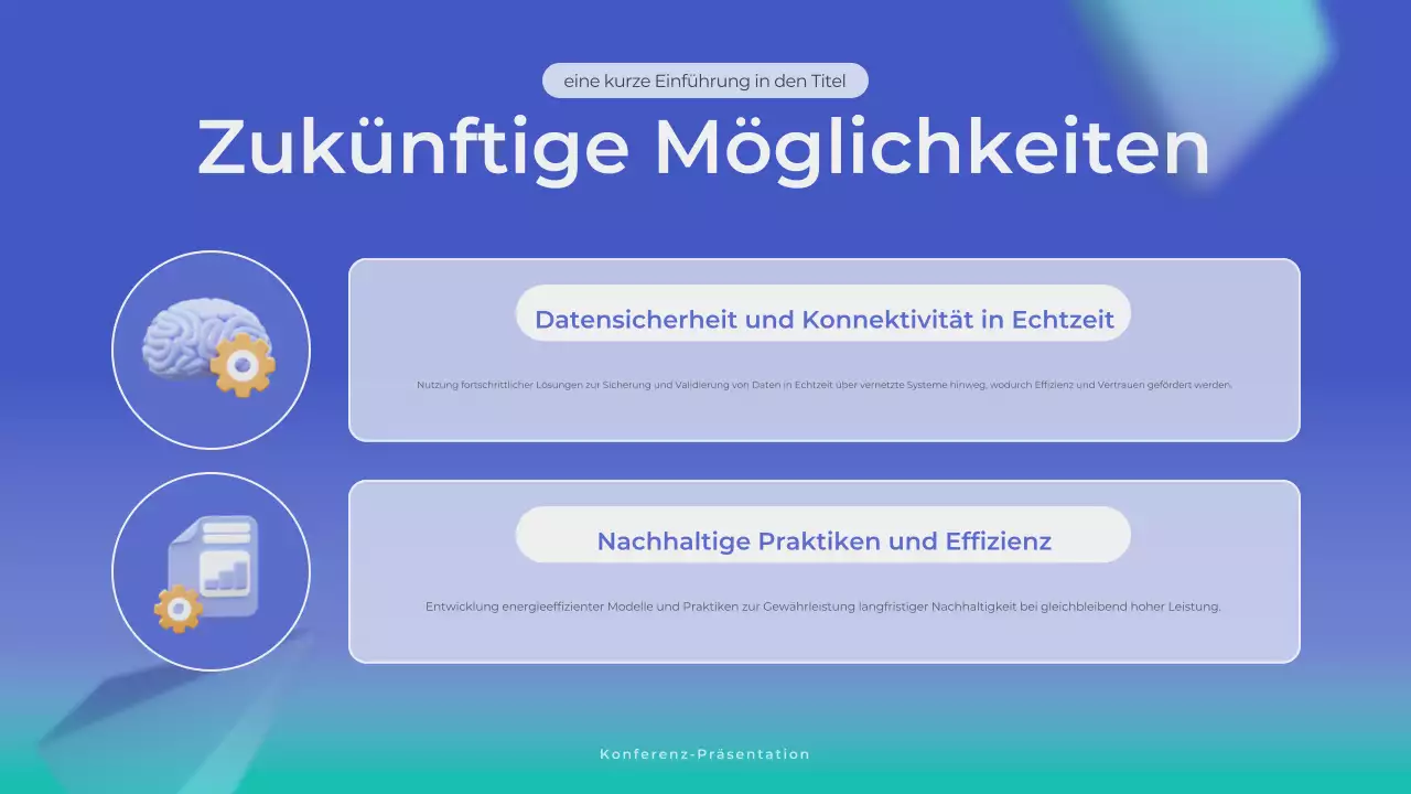 blaue moderne Geschäftsanzeige