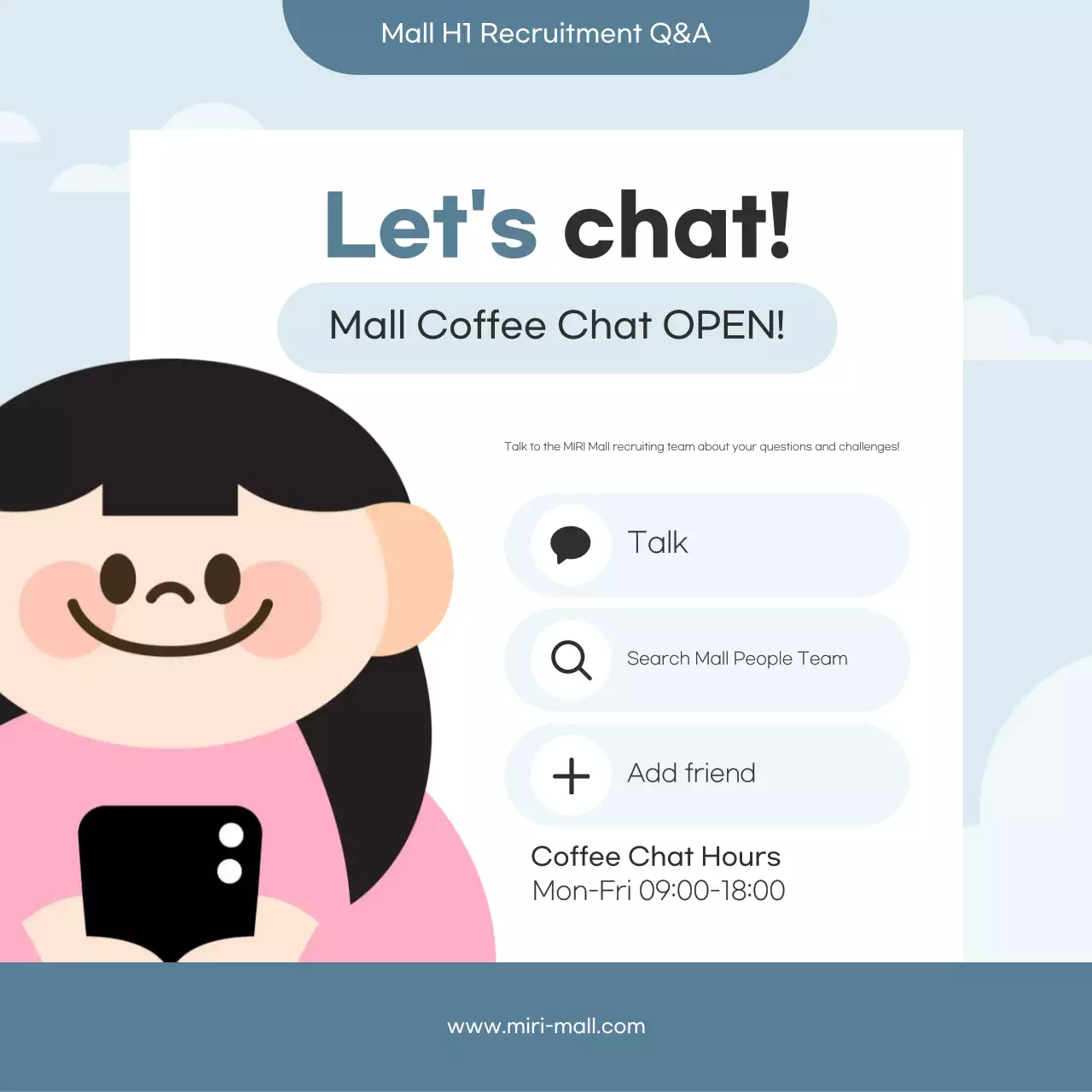 Guia de contratação Blue Modern Instagram Carousel