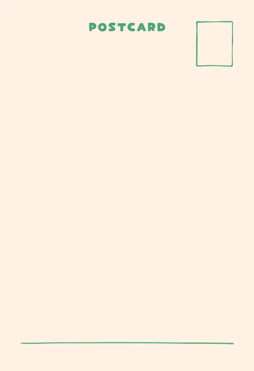 파랑 심플 겨울 축제