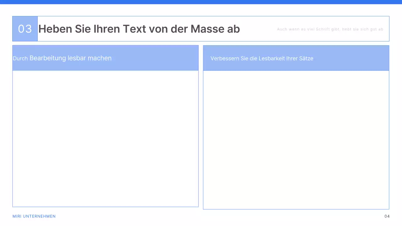 Blue Simple Business Dokumentation