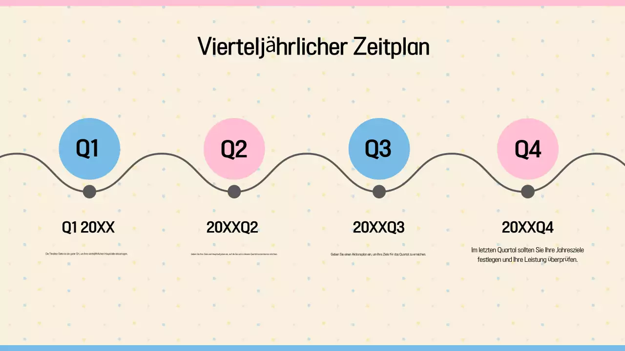 Beige Neat Leitfaden zur Zielsetzung