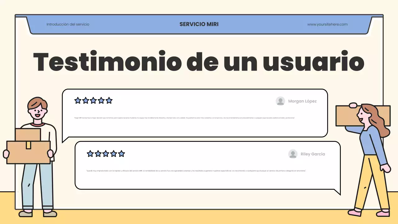 anuncio de mudanza moderno beige