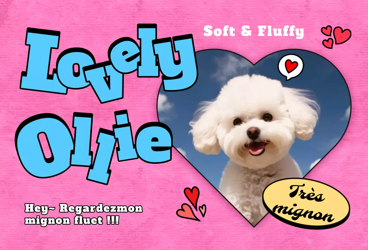 Carte postale Pop Pet Photocard