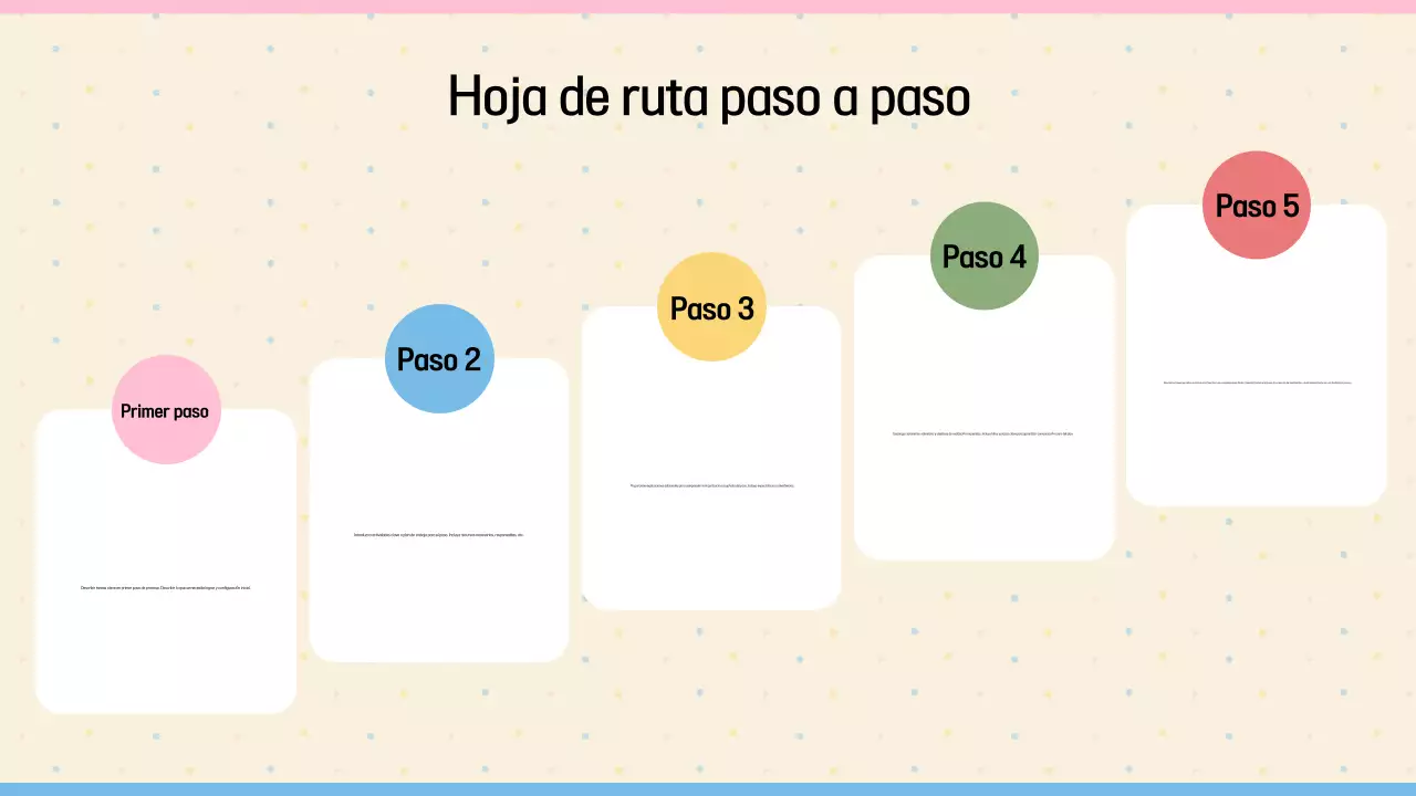 Beige Neat Guía para fijar objetivos