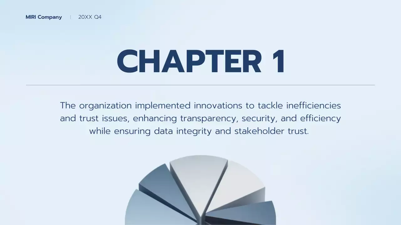 Blue Professional Business Report Presentation