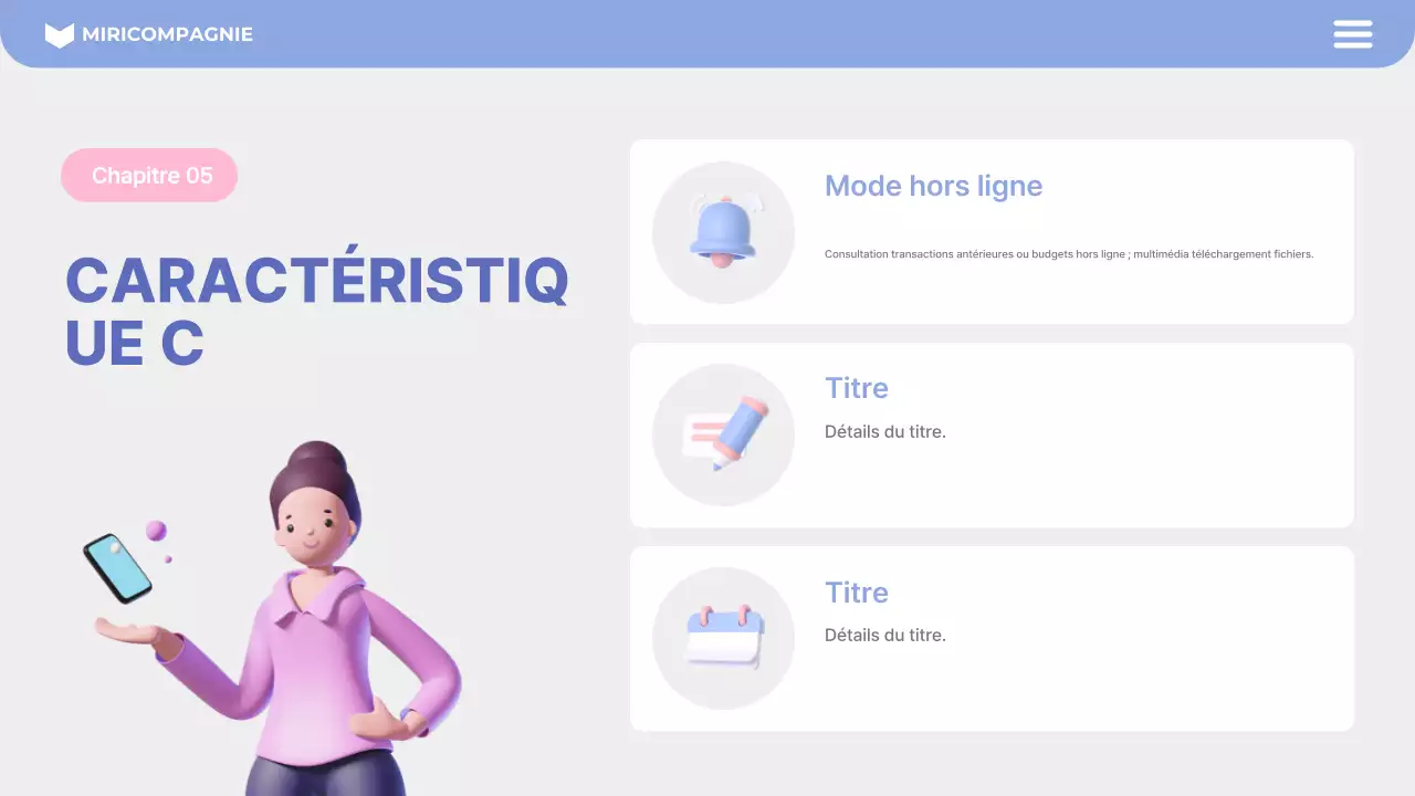 promotion mobile moderne rose