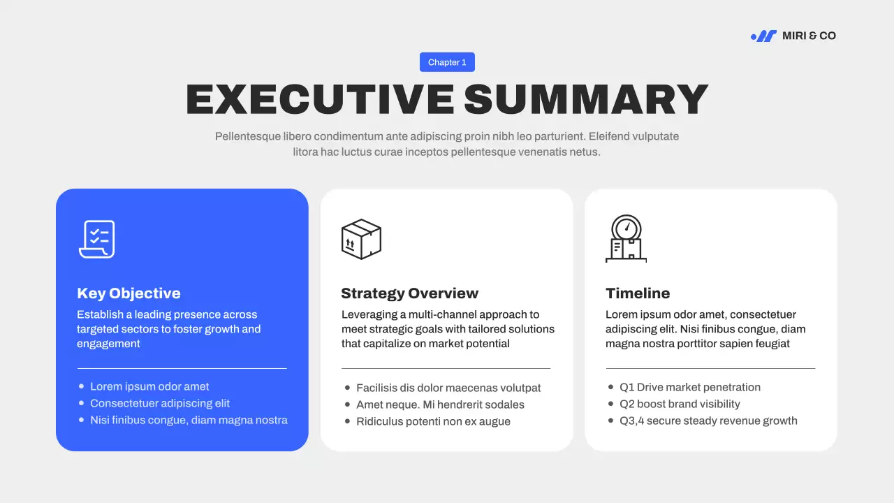Blue Modern Business Presentation