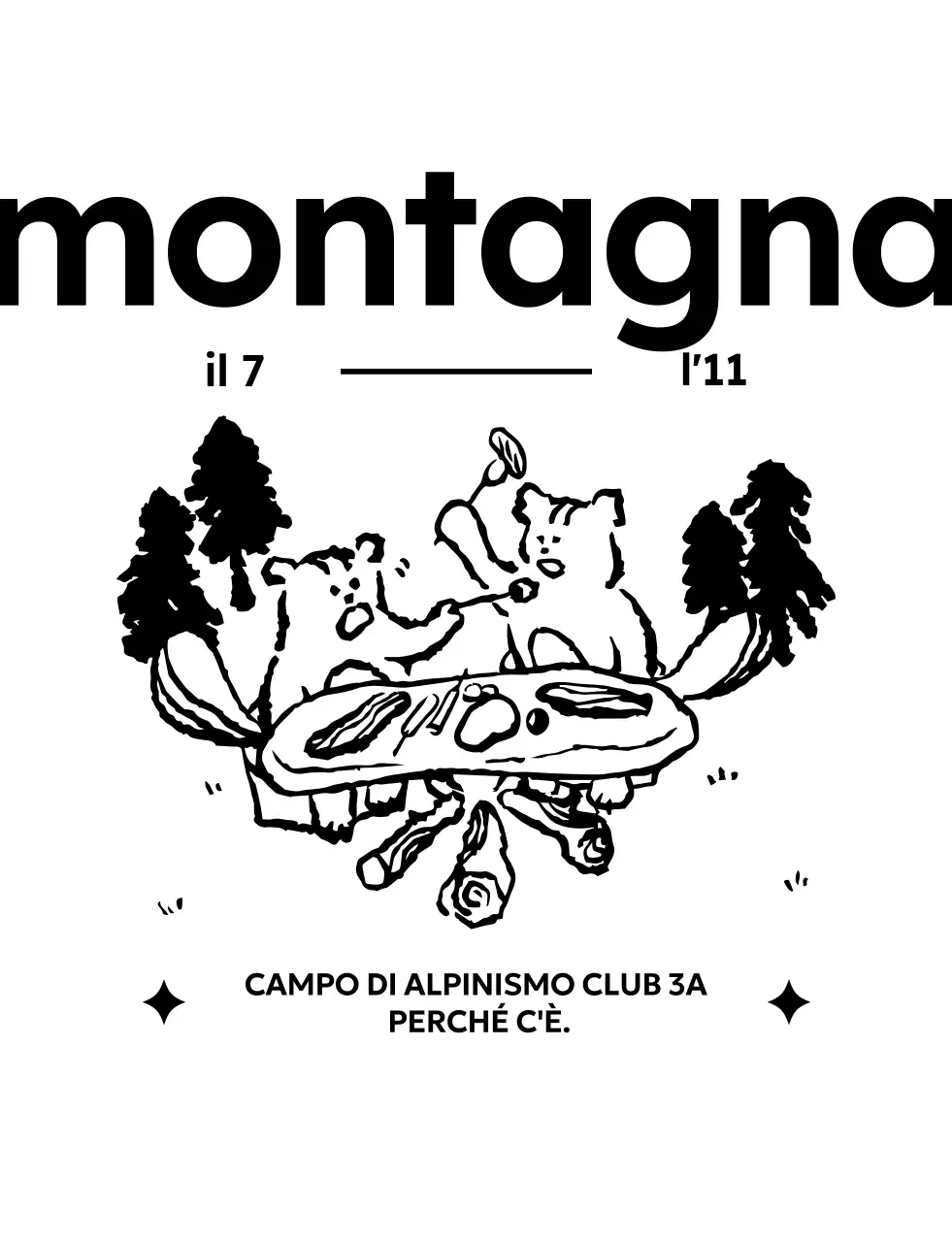 Promuovete un club di escursionismo vintage con l'illustrazione di uno scoiattolo da campeggio