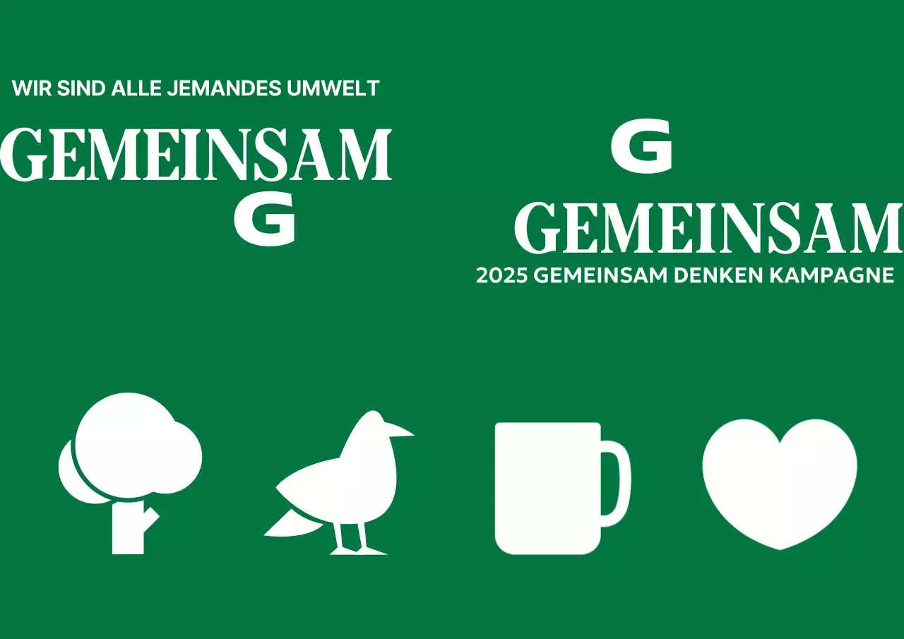 Einfache Umweltkampagnen mit Symbolen