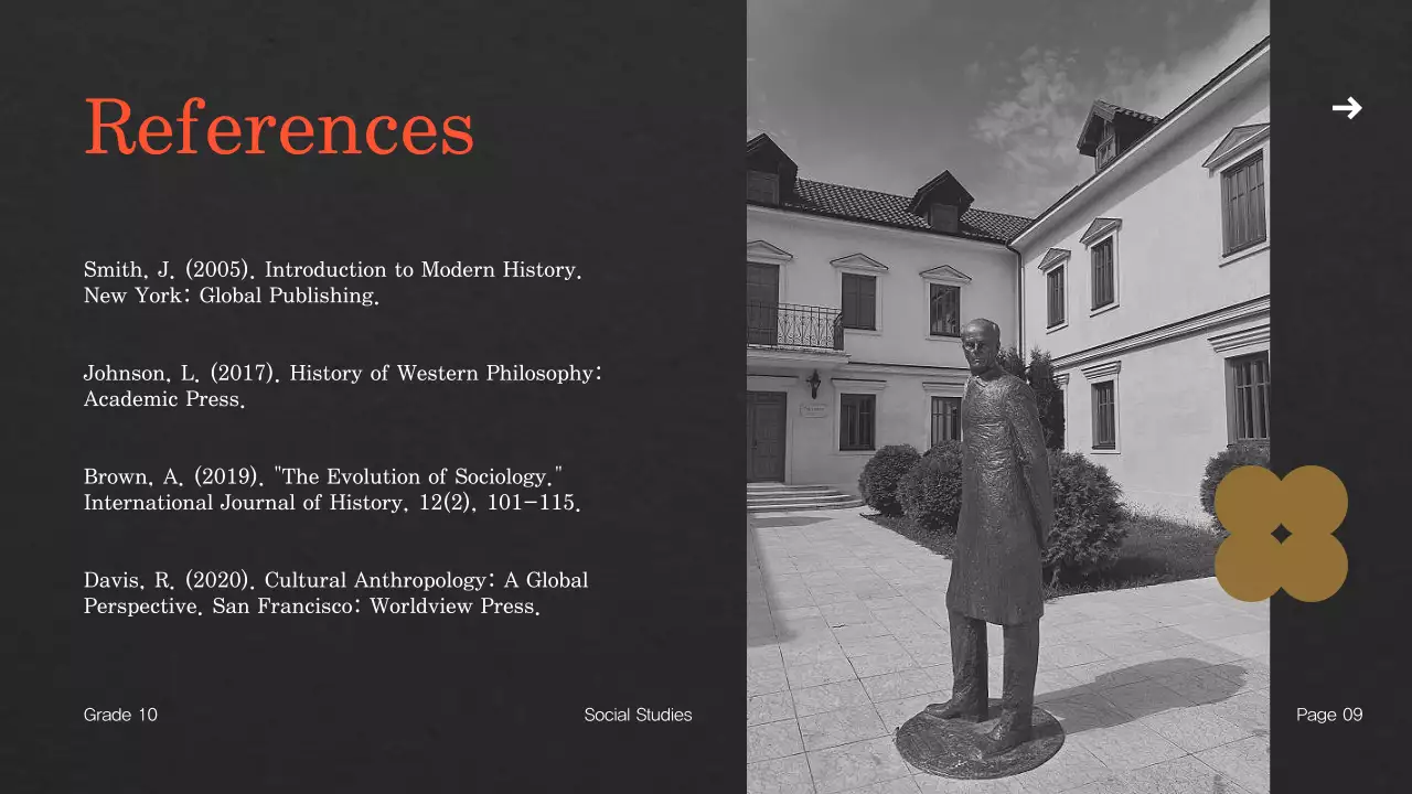 Beige Vintage Biography Presentation