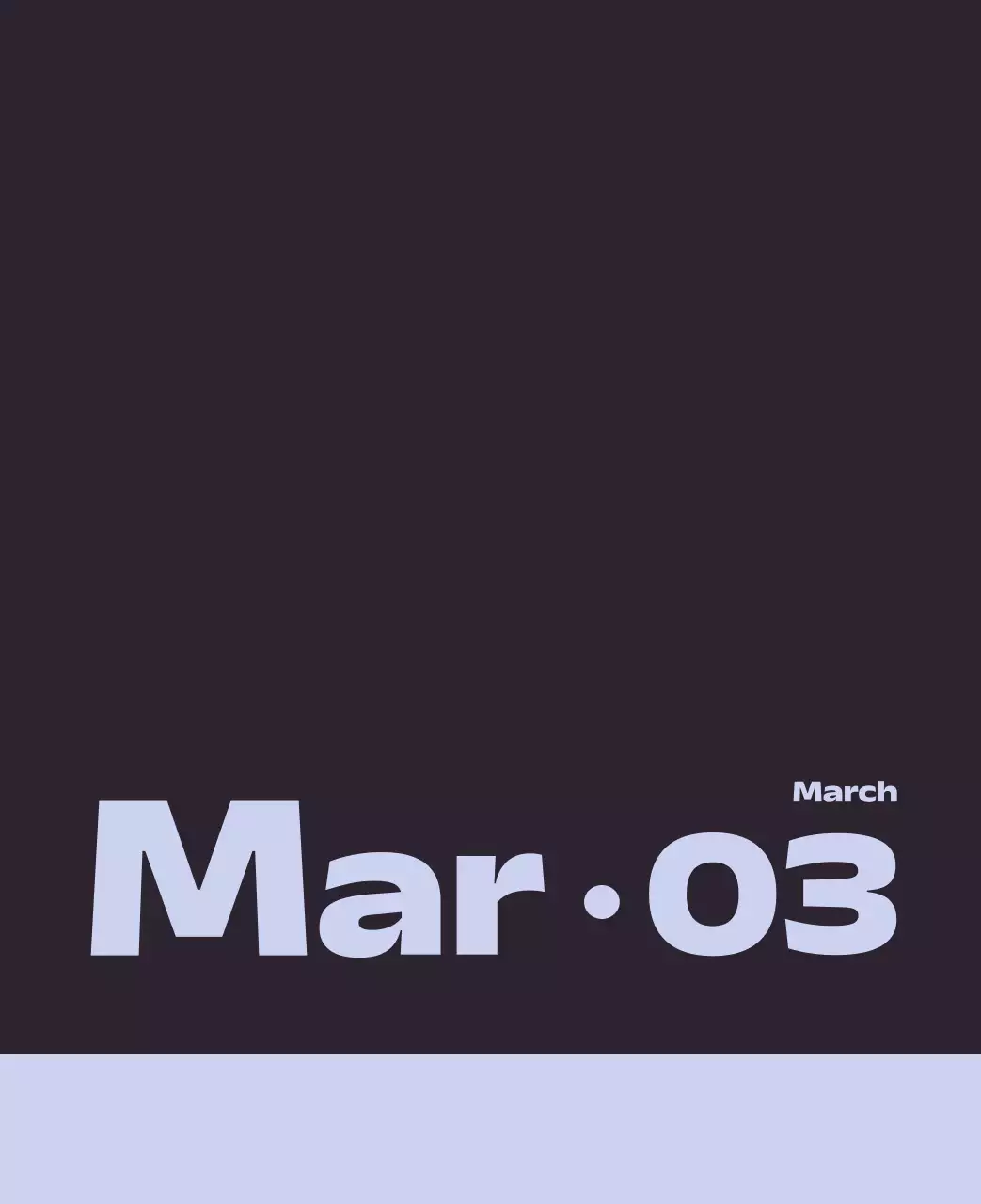 黒と白のモダンな2025年カレンダー