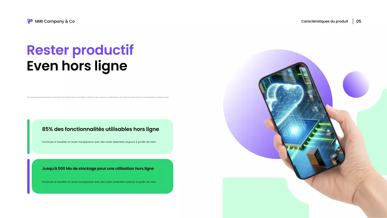 green modern multimedia promotion