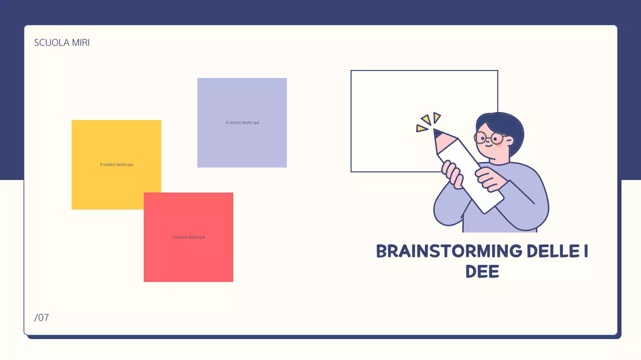 presentazione del cartone animato della marina