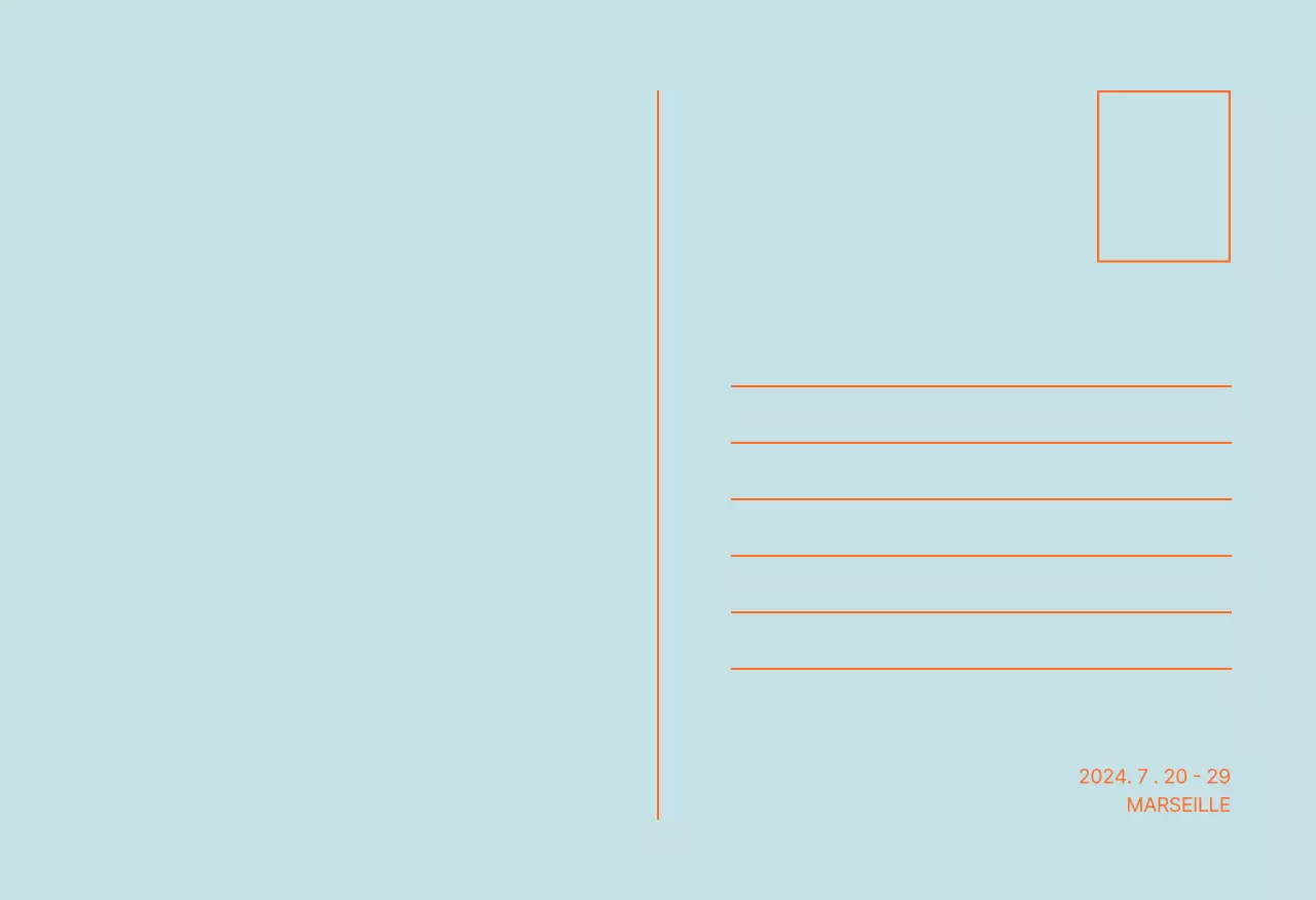 Set de cartes postales de la nature verte de l'île de Jeju